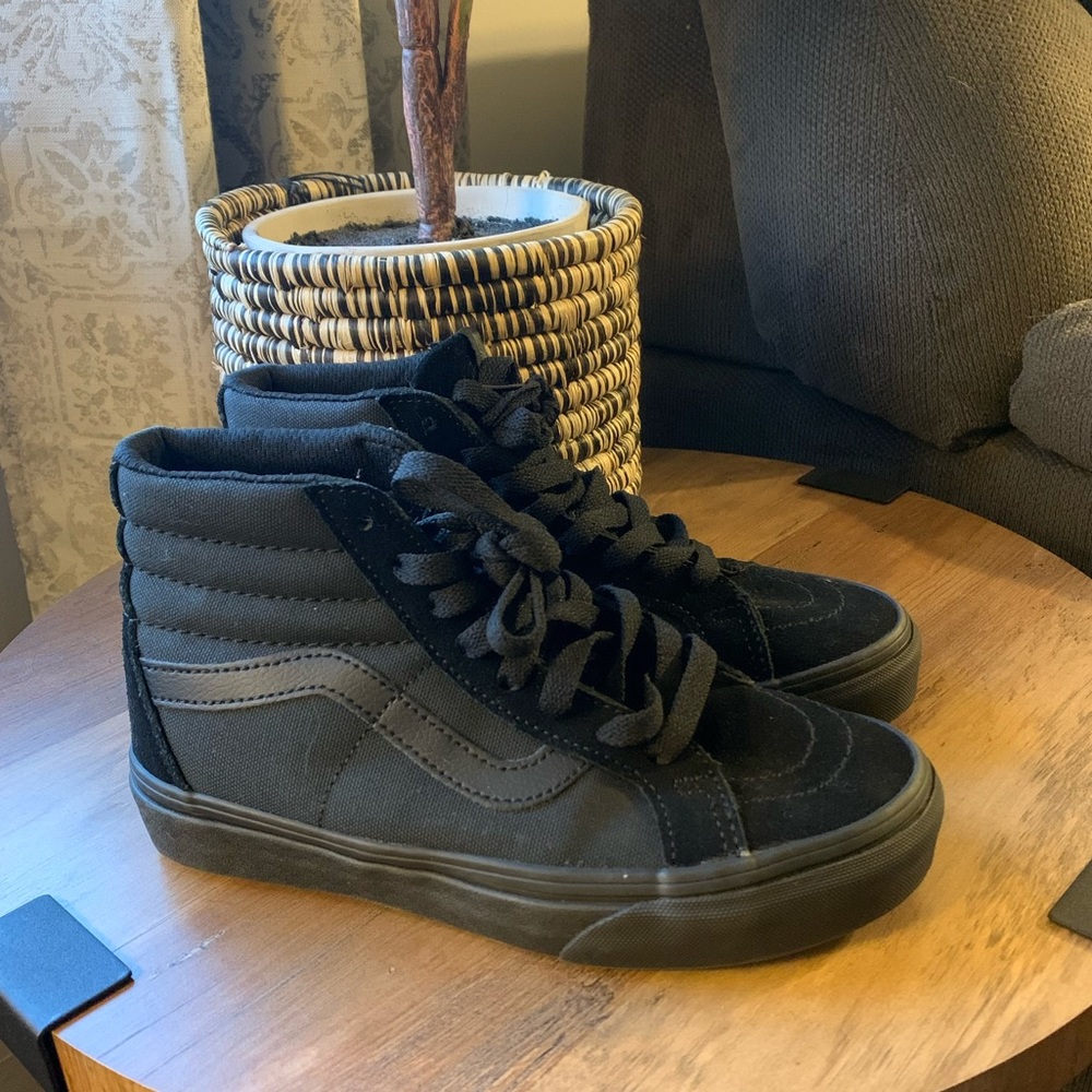 Black Hightop Vans